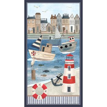 Harbor Days - Panel 60 x 112 cm